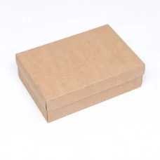 Коробка складная, крафт, 30 х 20 х 9 см