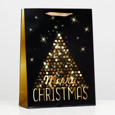 Пакет ламинированный "Christmas" 32 х 42 х 12