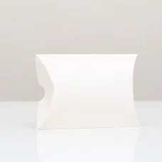 Коробка складная, подушка, белая, 15 х 11 х 3 см,