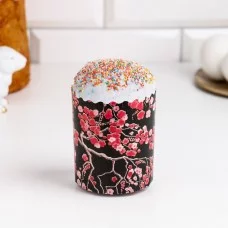 Форма бумажная для кекса, маффинов и кулича "Сакура" 70 х 85 мм (фасовка 20 шт.)