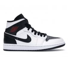 Jordan 1 Mid Reverse Black Toe (W)