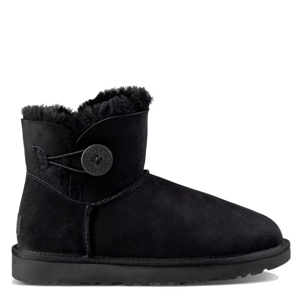 Ugg Mini Bailey Button II Black