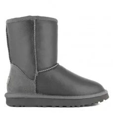 Ugg Classic Short Metallic Grey
