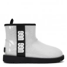 Ugg Classic Clear Mini White Black