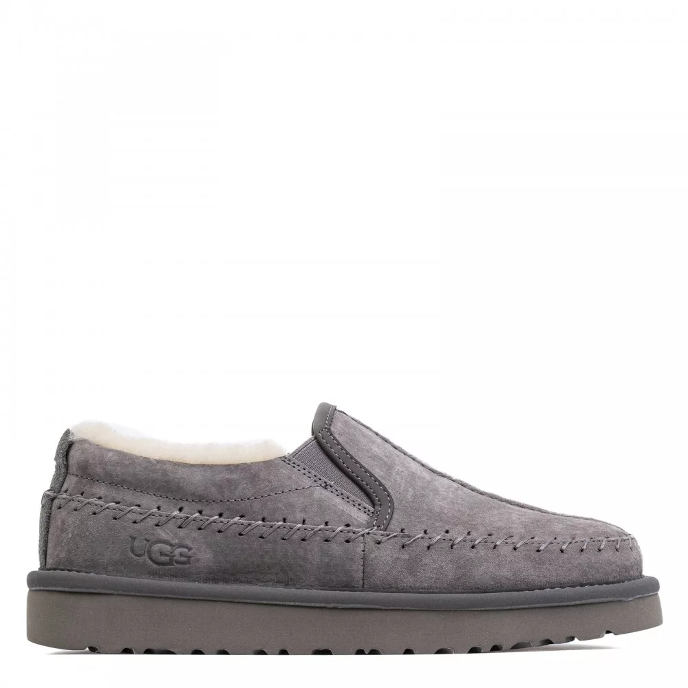 Ugg Stitch Slip On Grey